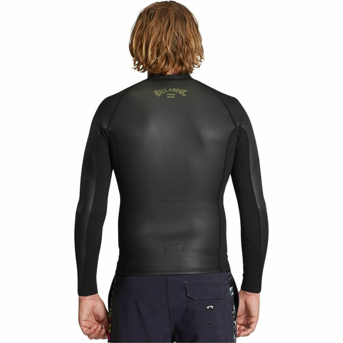 2024 Billabong Mens Absolute OG 1mm Wetsuit Jacket ABYW800120 - Black